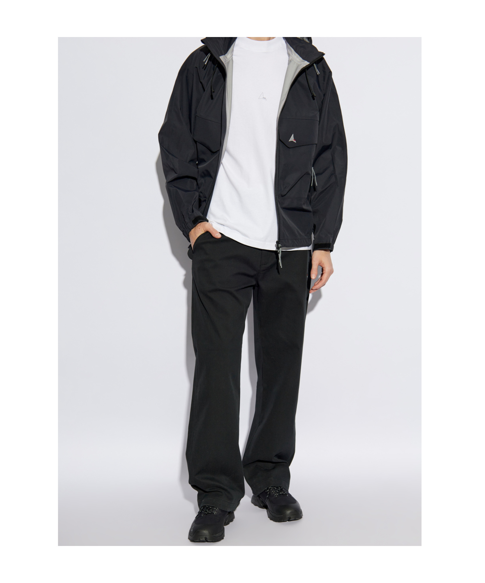 Roa Belt Loop Track Pants In Black