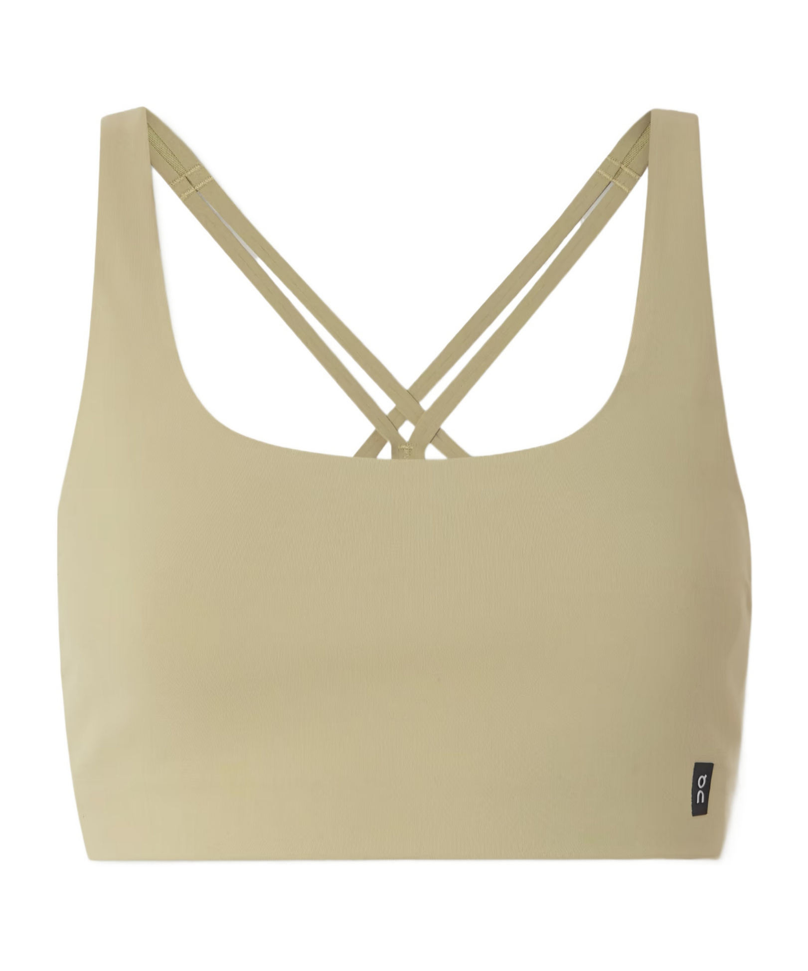 On Studio Recycled Sports Bra In Brown