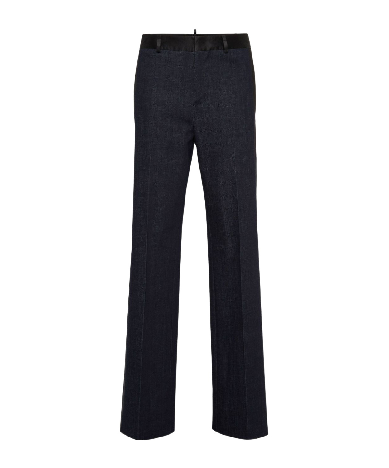 Dsquared2 Mid-rise Tailored Trousers In Black