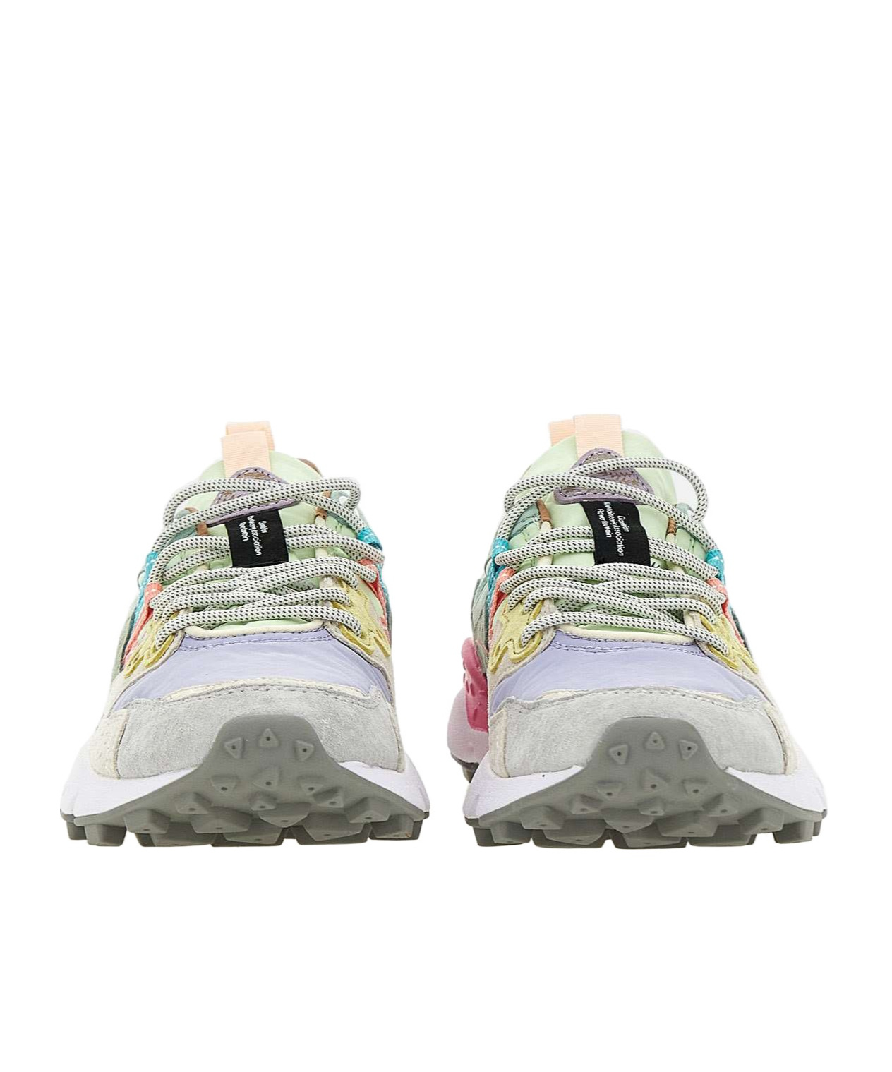 Flower Mountain Round-head Sneakers In White