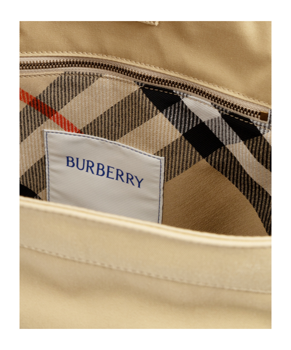 Burberry Medium Trench Tote Bag In Nude