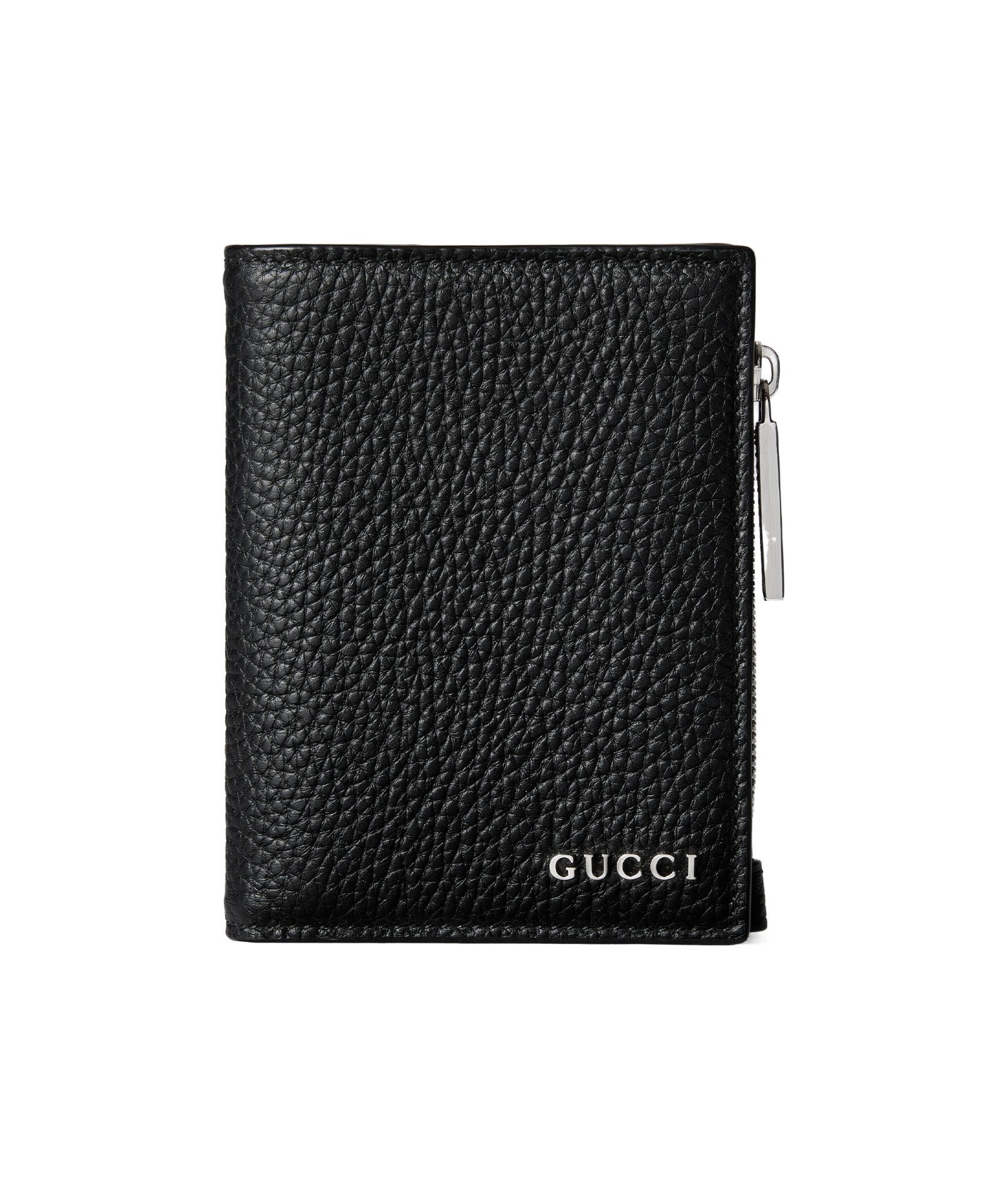 Gucci Double-fold Wallet In Black