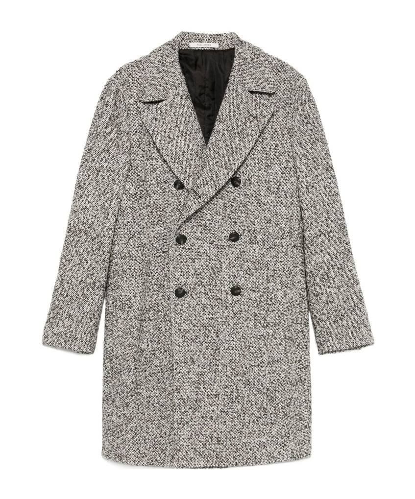 Tagliatore Brown Coats In Gray