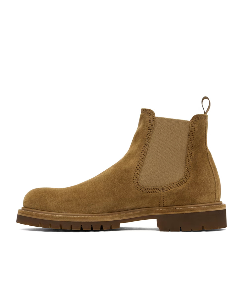 Officine Creative Tan Boss 004 Chelsea Boots In Brown
