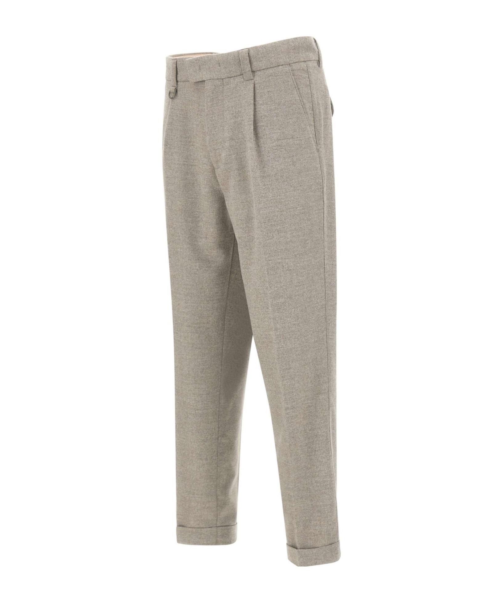 Paolo Pecora Straight-leg Trousers In Gray