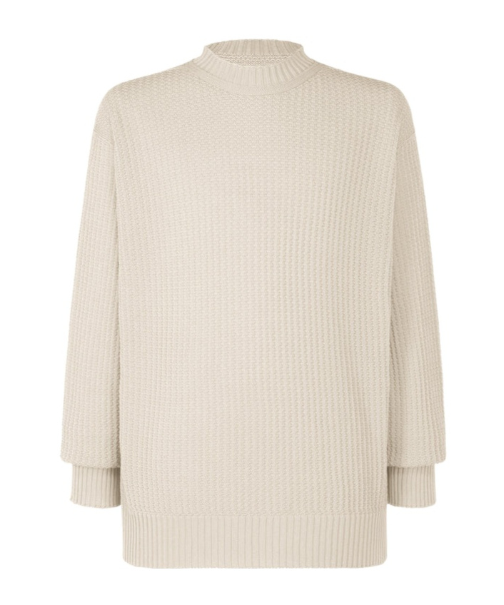 Issey Miyake Long-sleeved Sweater In Nude