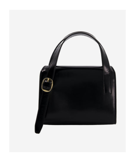 Coperni Double Handle Shoulder Bag In Black