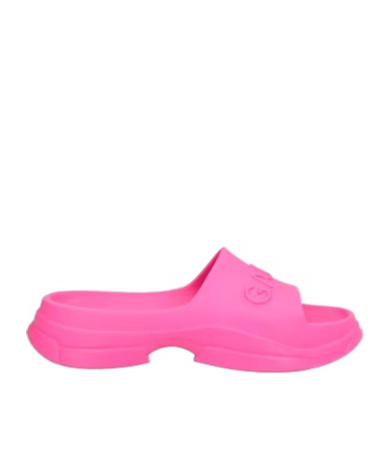 Ganni Pool Slides In Pink