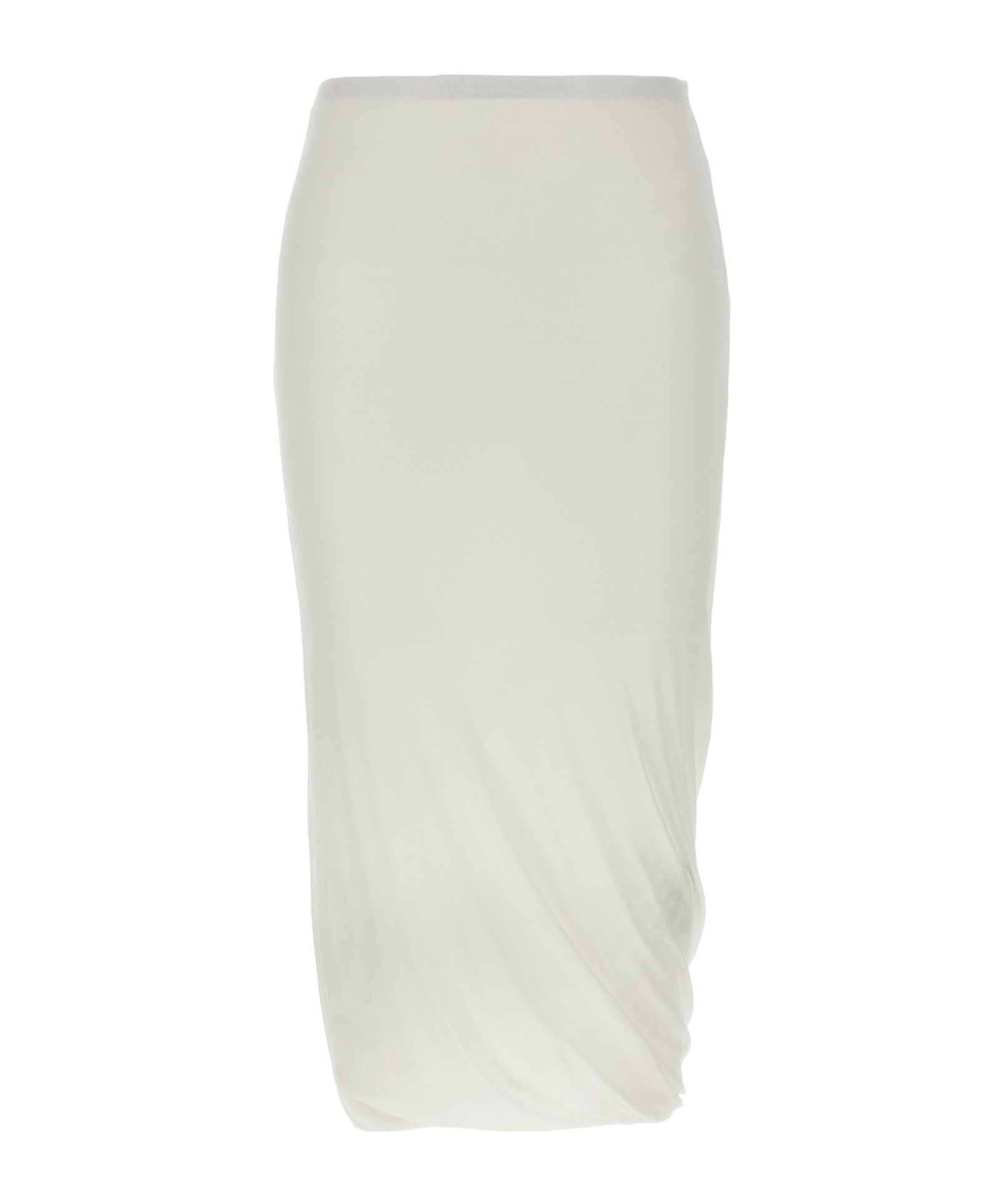 Jil Sander Wrap Skirt In White