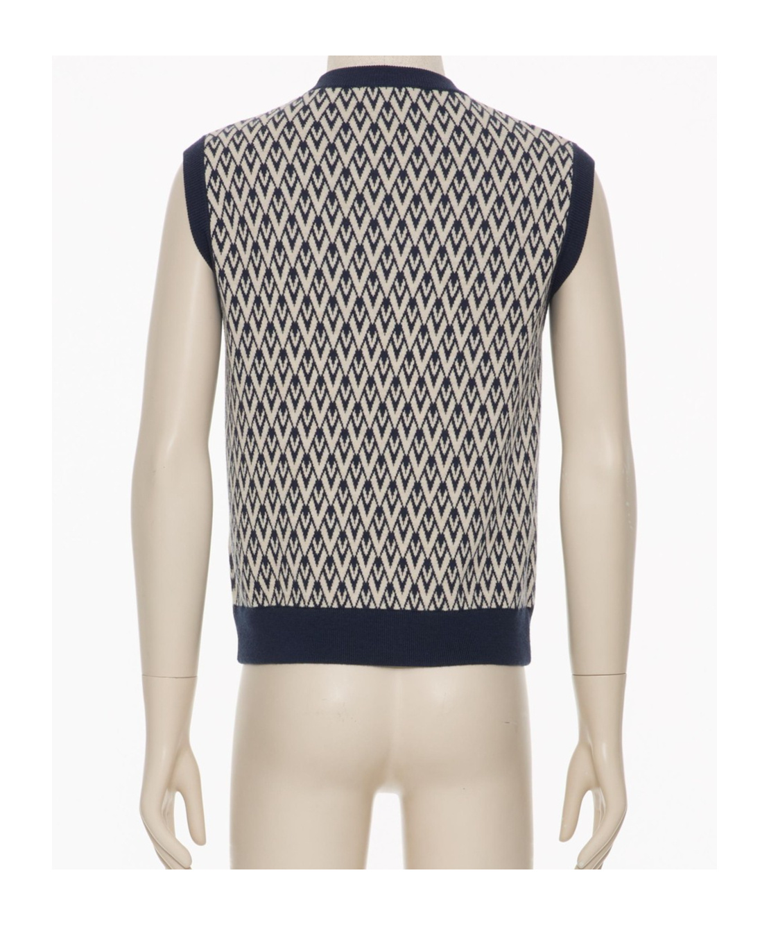 Shop Valentino Jacquard Vest In Nude