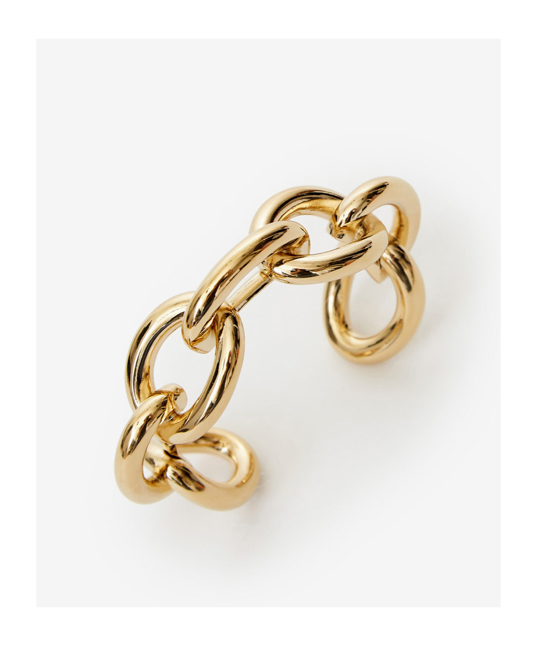Isabel Marant Bardeny Cuff Bracelet With Links In Yellow