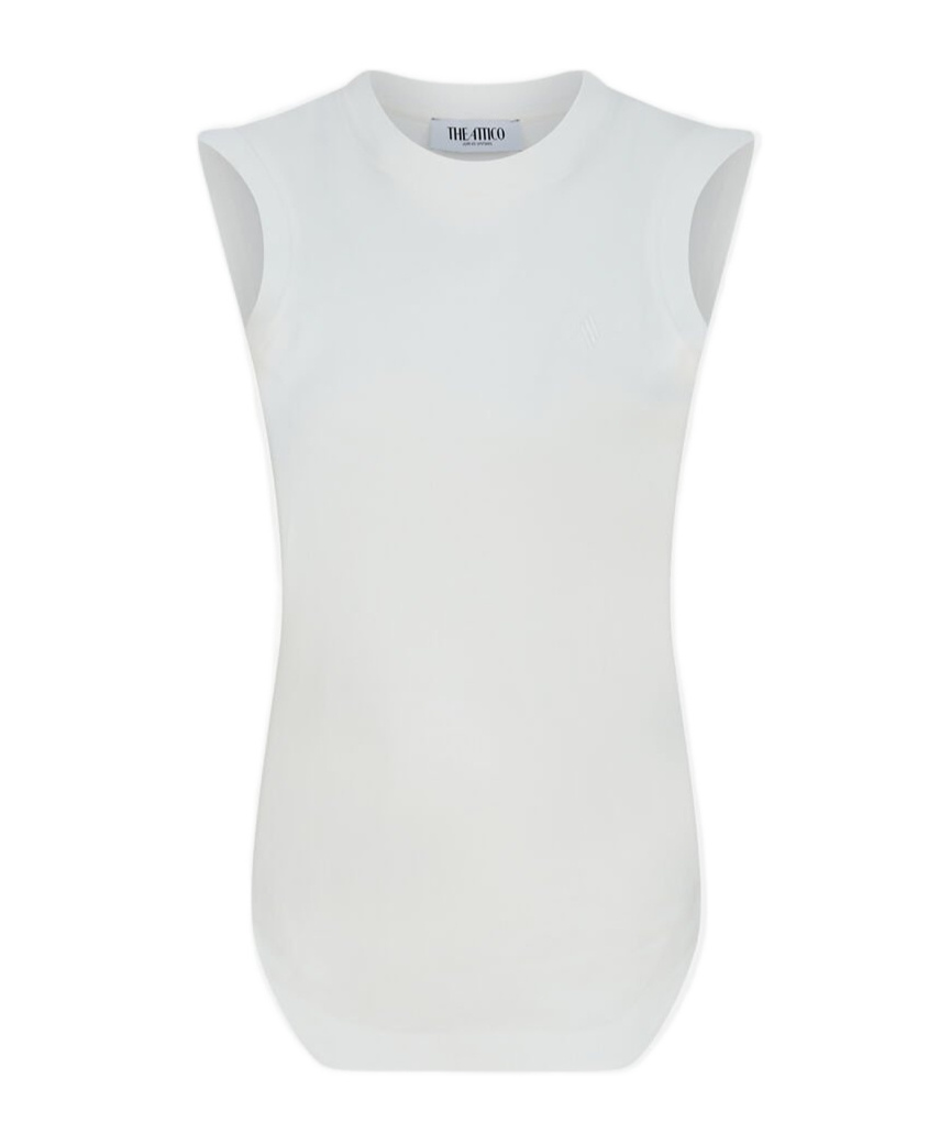 Attico Tank Top In White