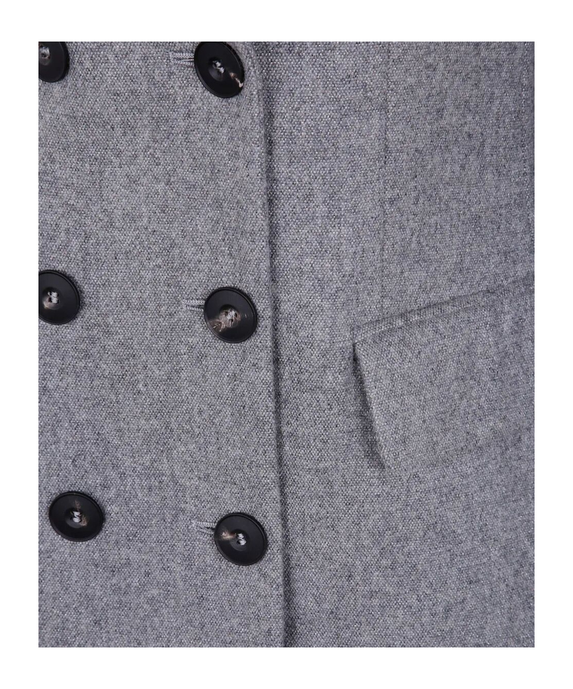 Antonelli Double-breasted Long-sleeved Blazer In Gray