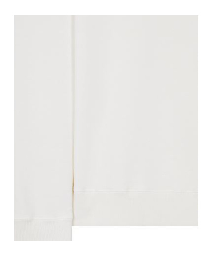 Stone Island Round-necked Sweater In White