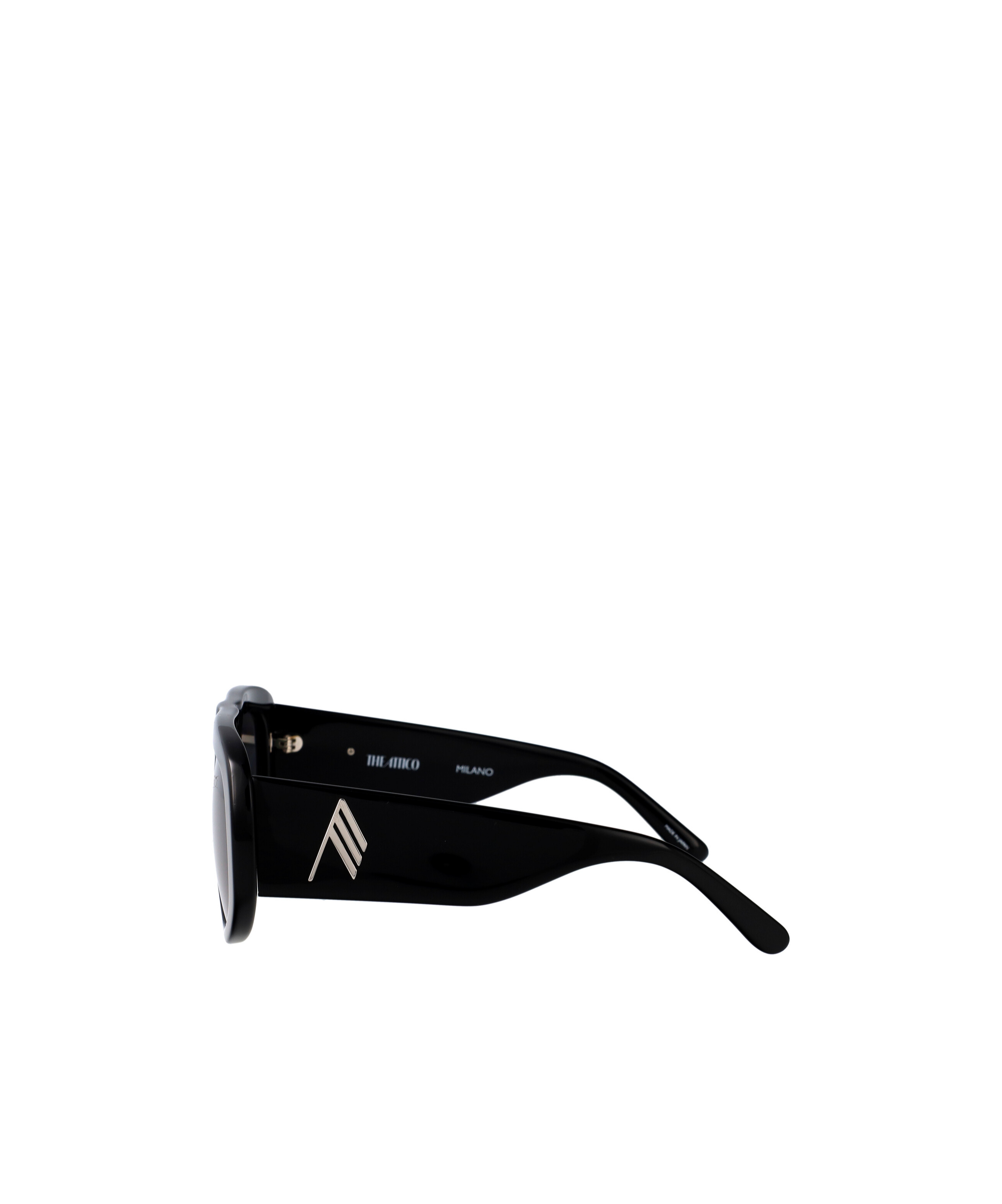 Attico Geometric Sunglasses In Brown