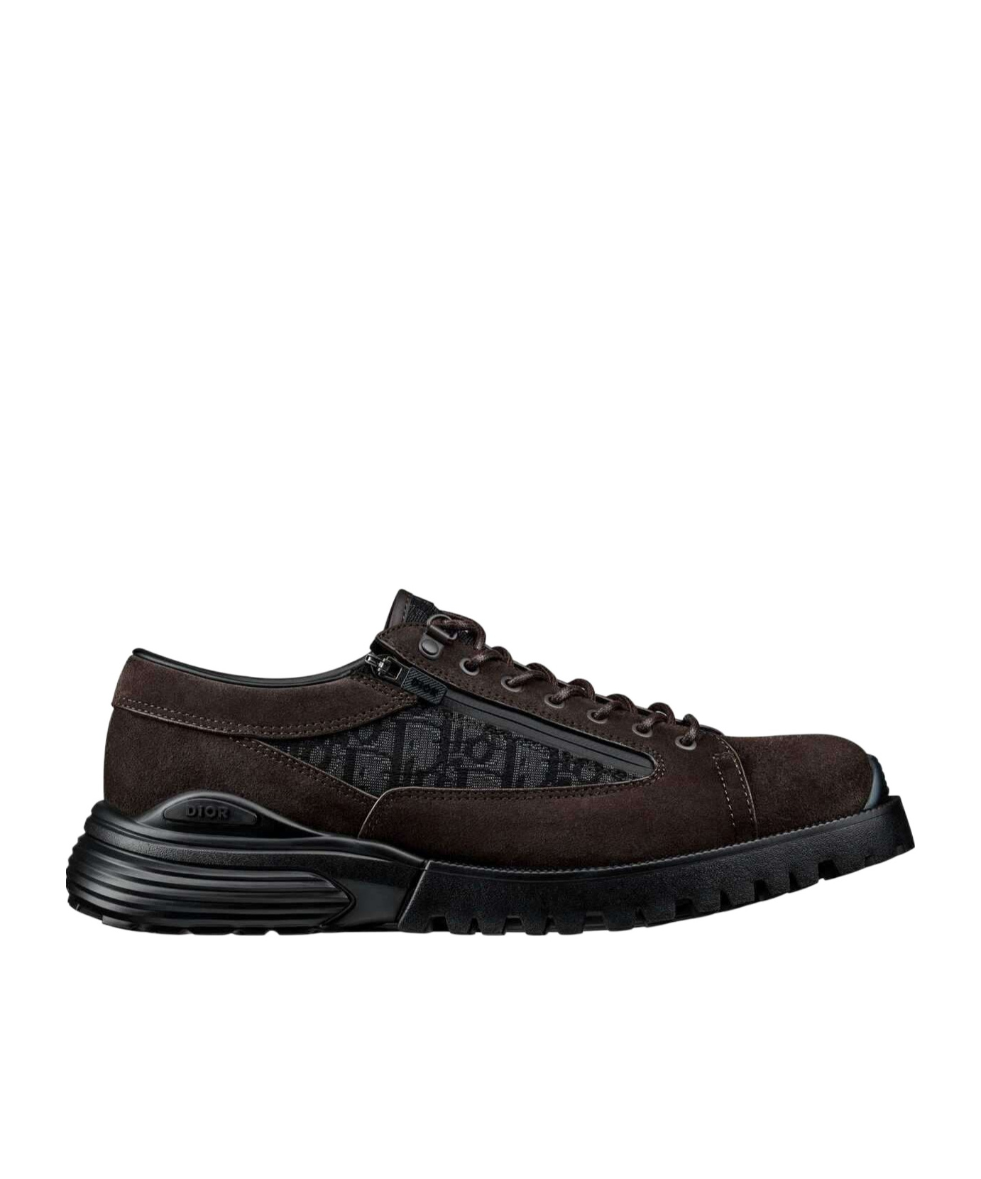 Dior Combat Derby Shoe In Brown