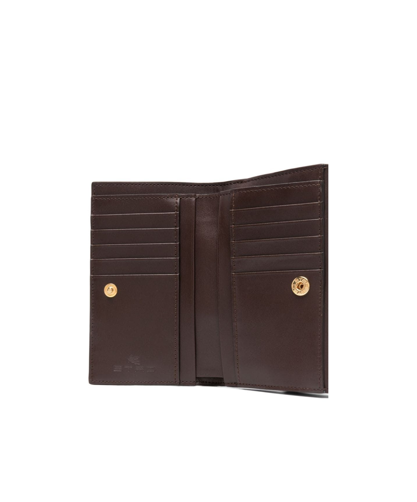 Etro Paisley-print Wallet In Black