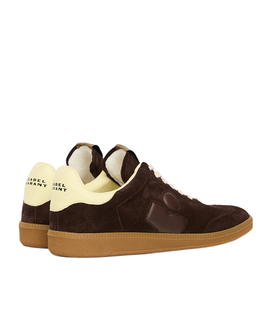 Isabel Marant Bryce Low-top Suede Sneakers Shoes In Brown