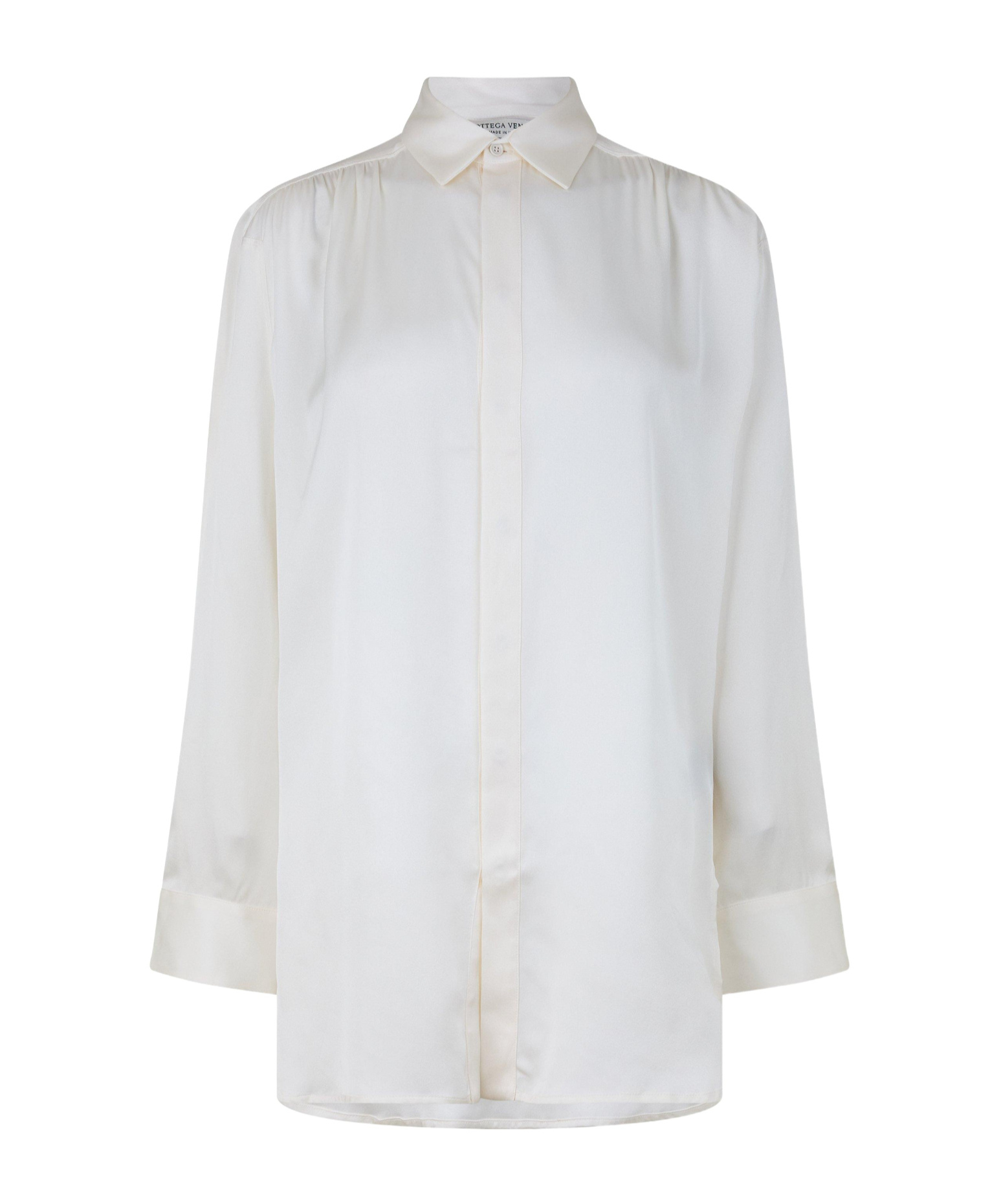 Bottega Veneta Long-sleeve Shirt In White