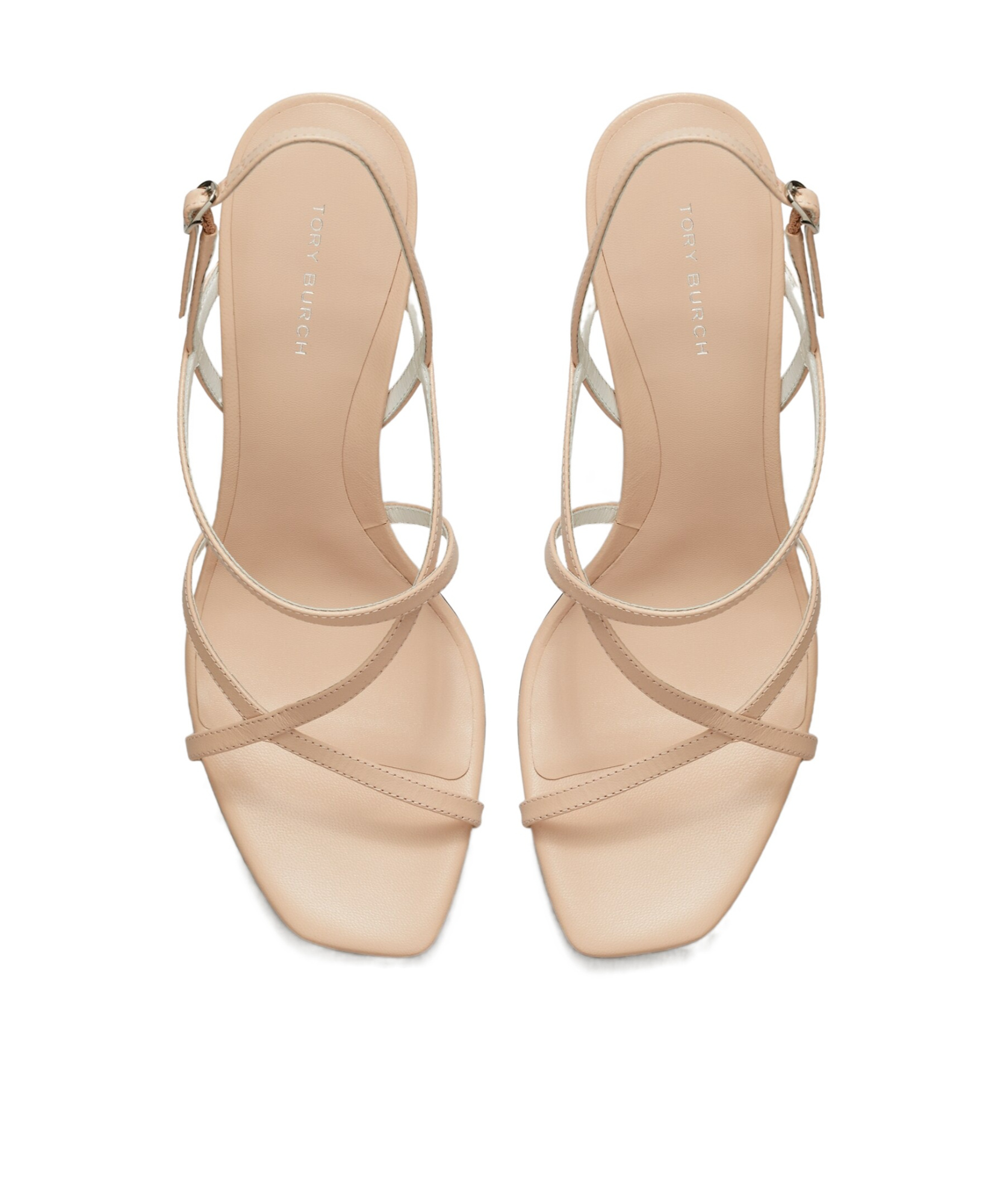 Tory Burch Multi Strap Heel Sandals 90mm Rose Pink