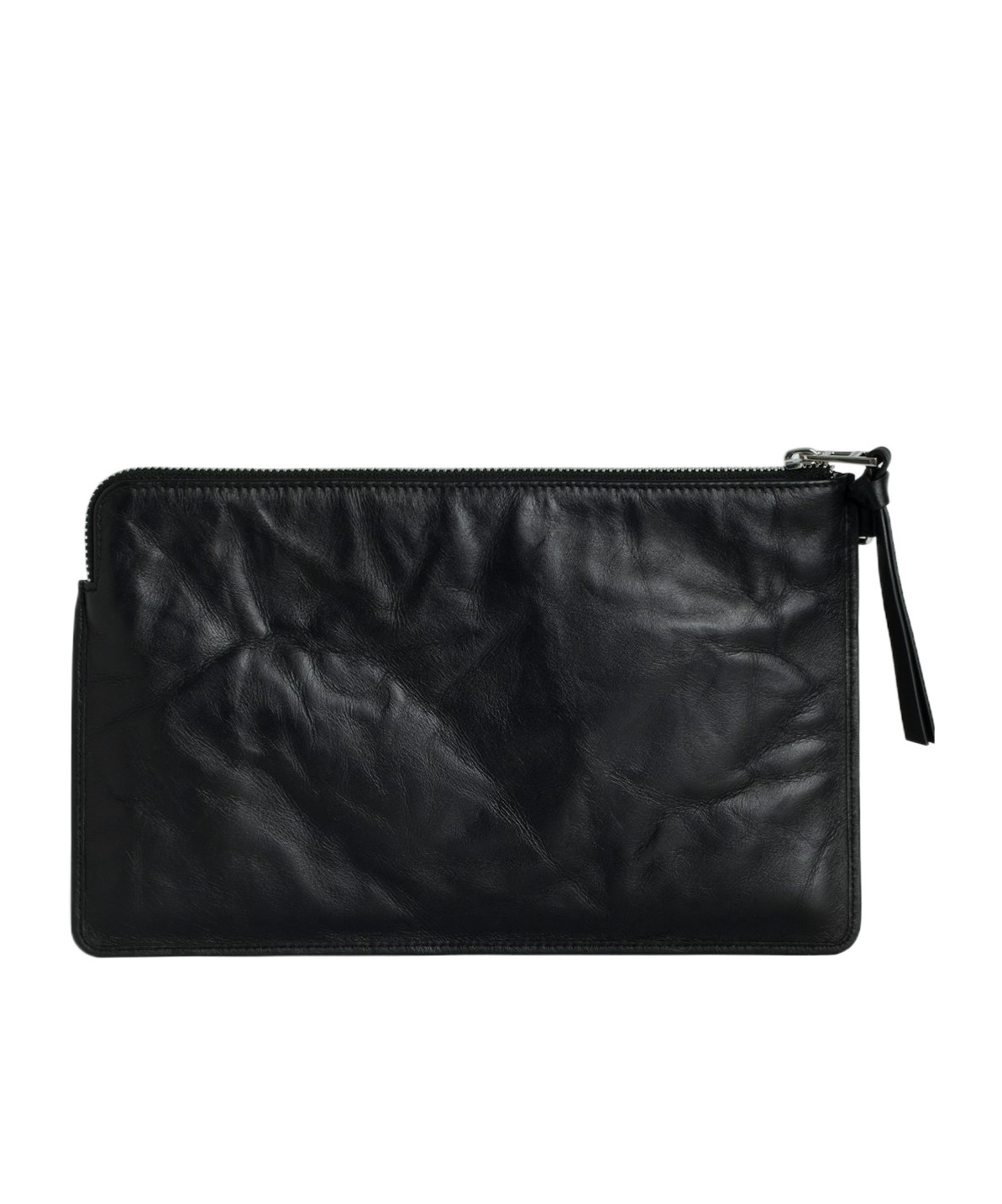 Zadig & Voltaire Zippered Clutch In Black