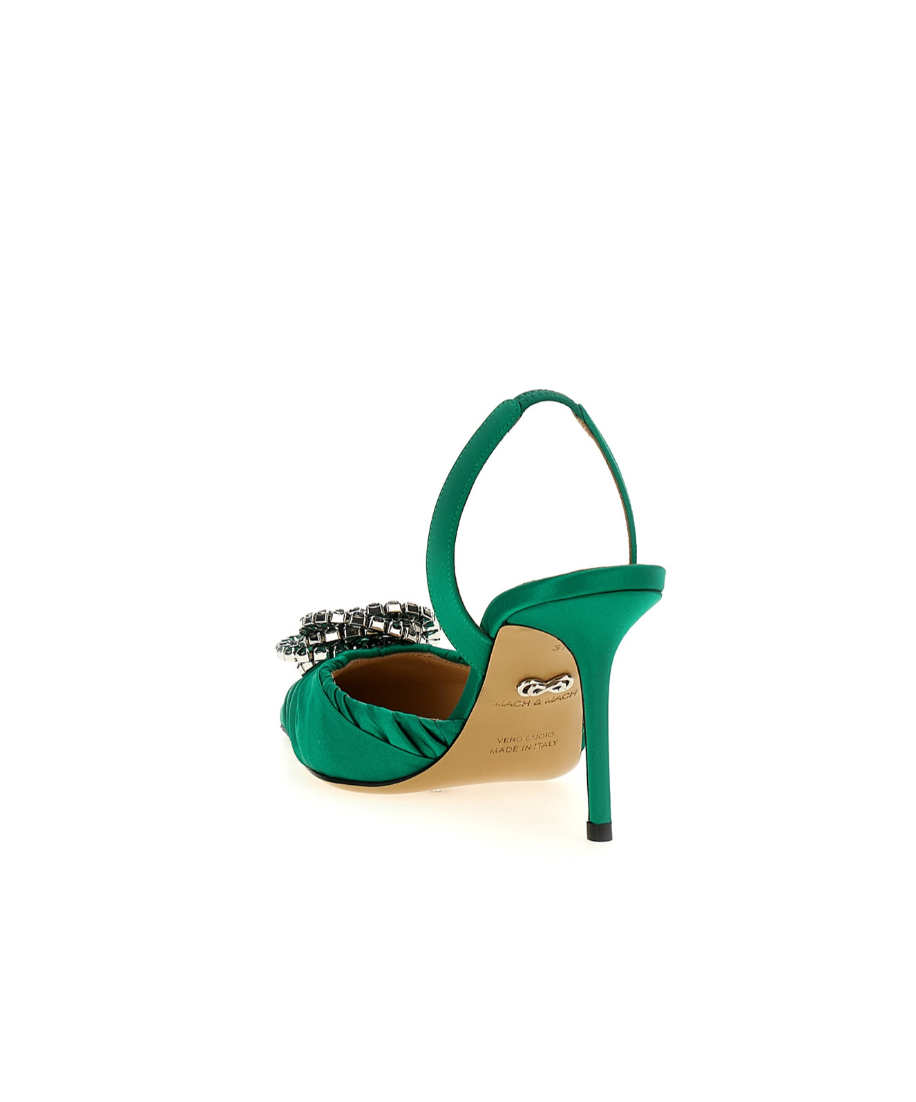 Machmach High-heeled Sandals In Green