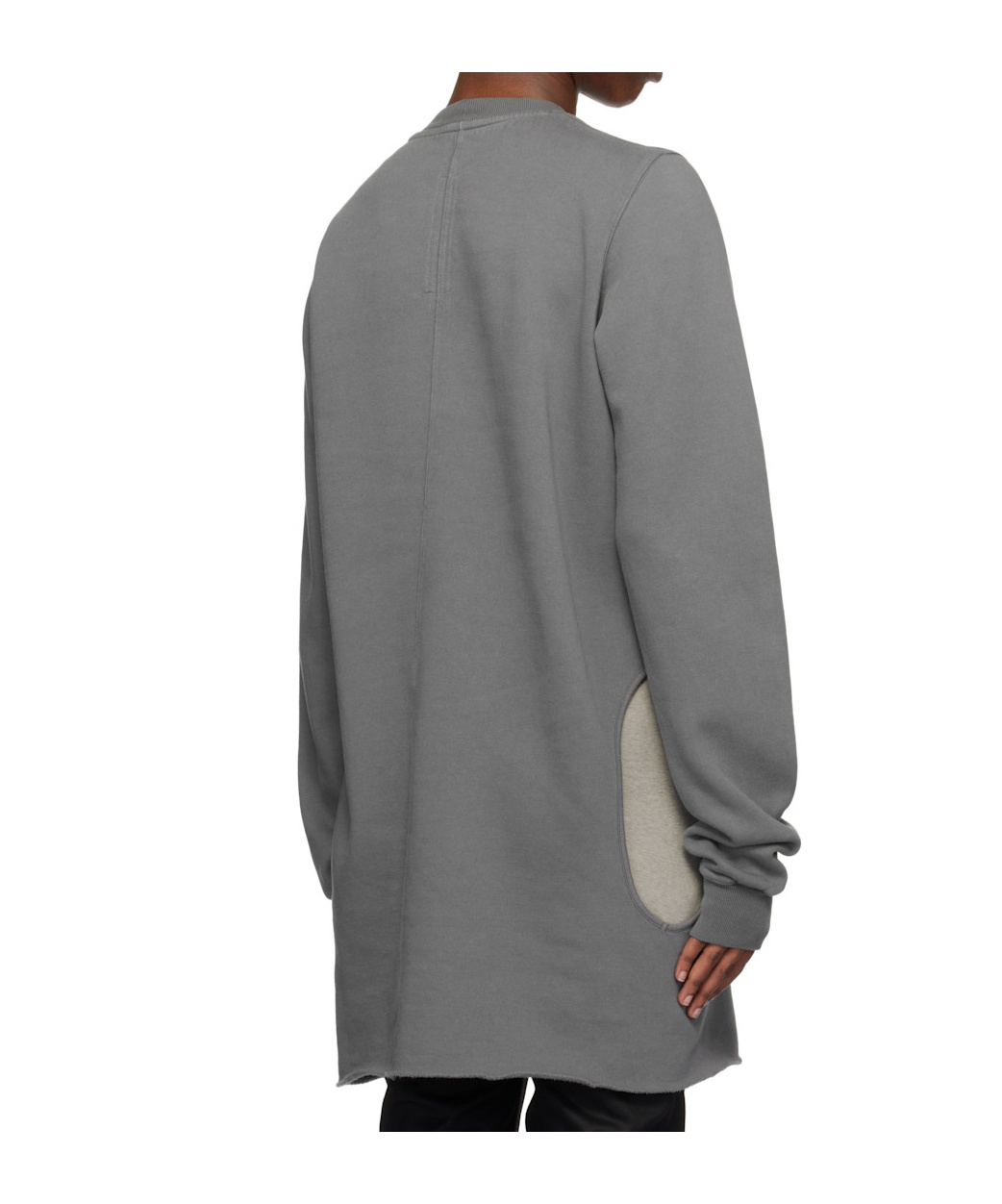 Rick Owens Drkshdw Porterville Pullover In Gray