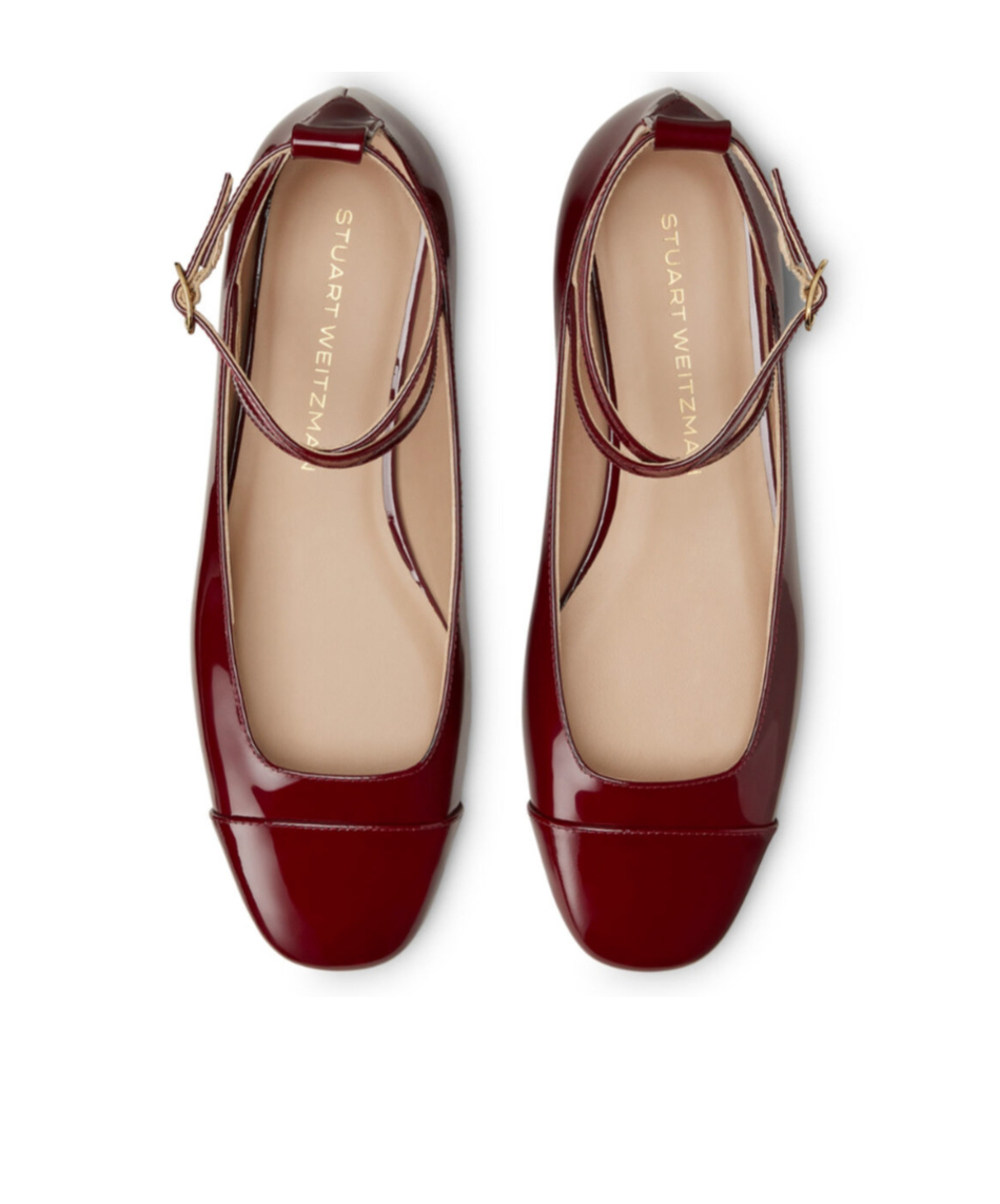 Stuart Weitzman Ballet Shoes In Brown