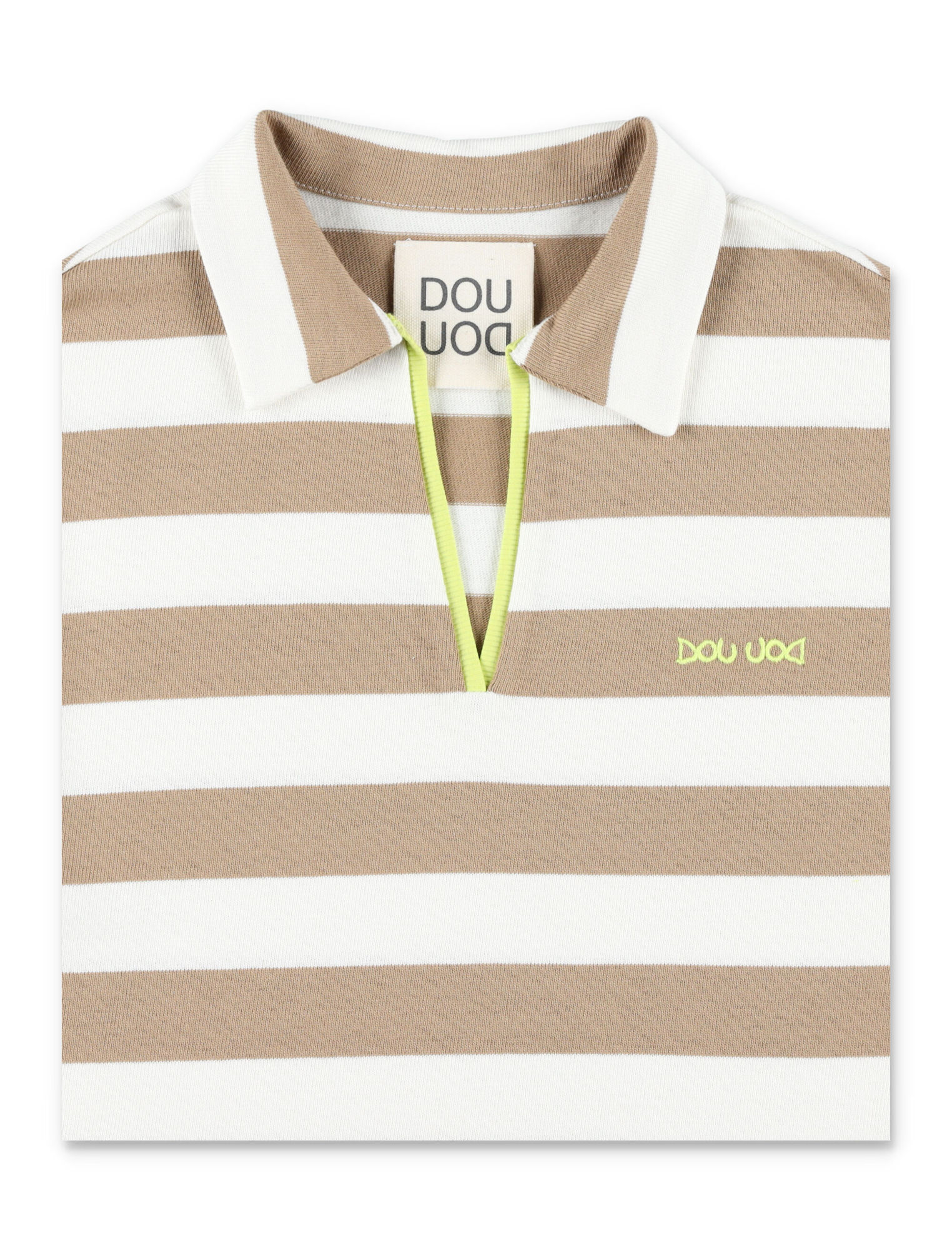 Douuod Striped T-shirt In Nude