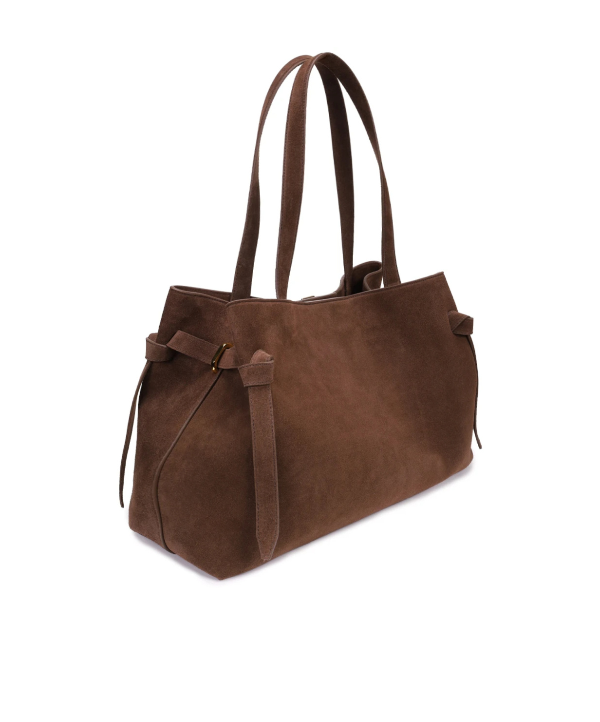 Yuzefi Tie-detail Tote Bag In Brown