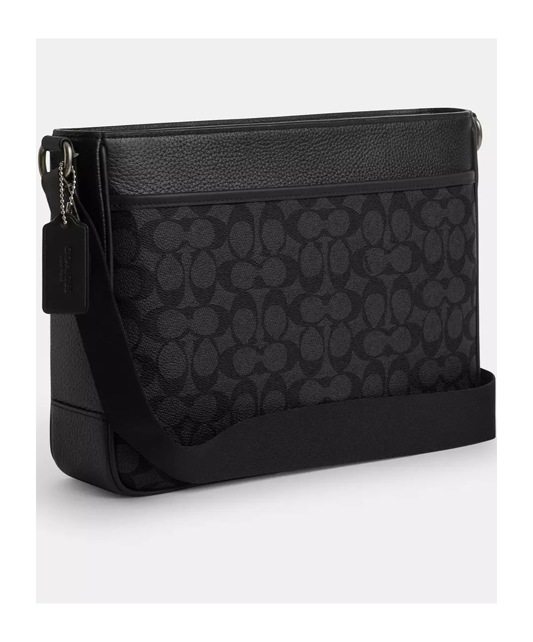 Coach District Crossbody Bag In Black