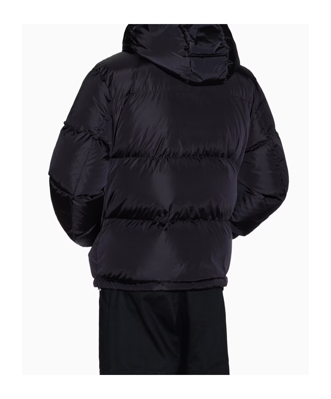 Armani Exchange Padded Jacket In Black