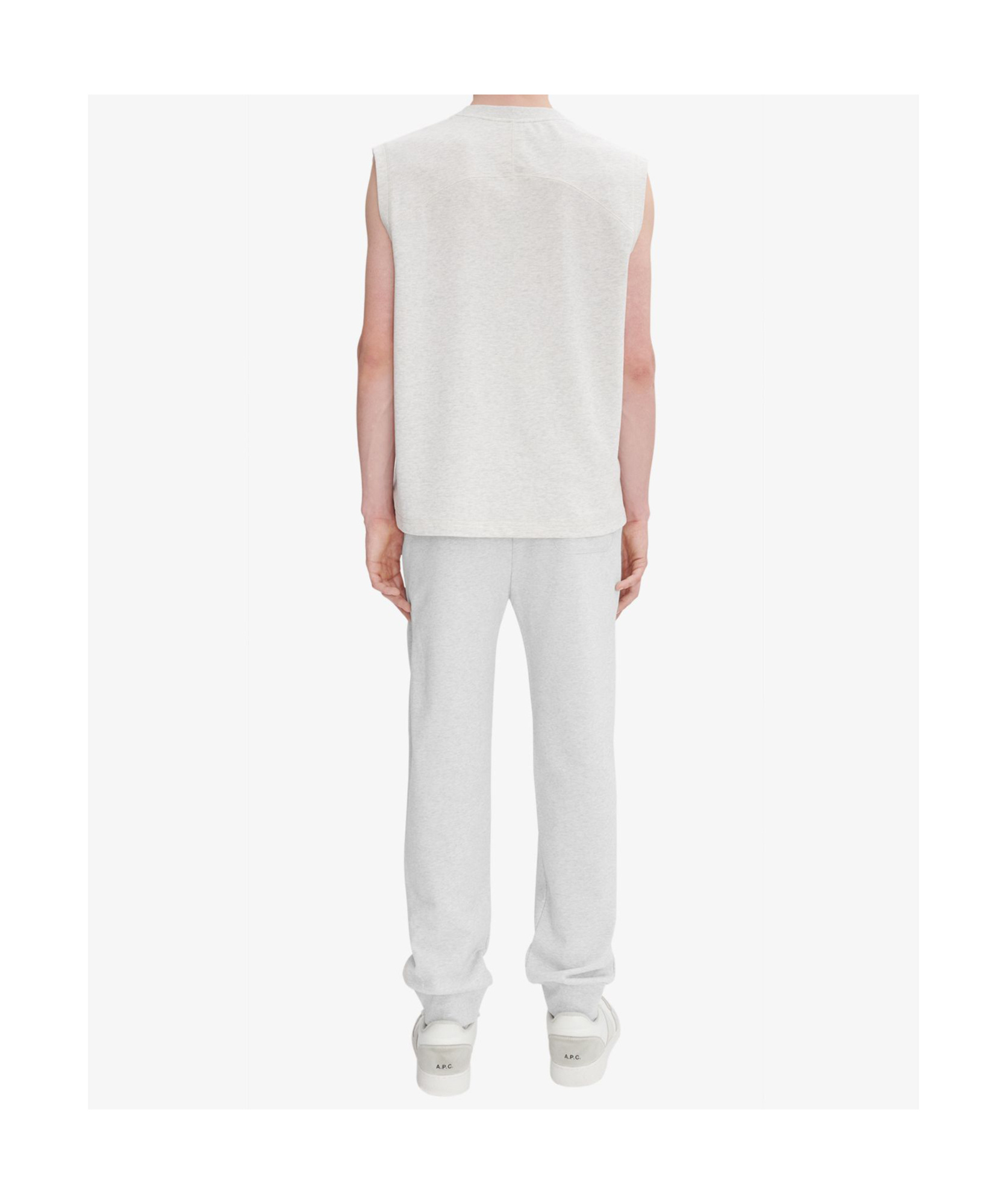Apc Gray Asics Edition Hill Sweatpants In White