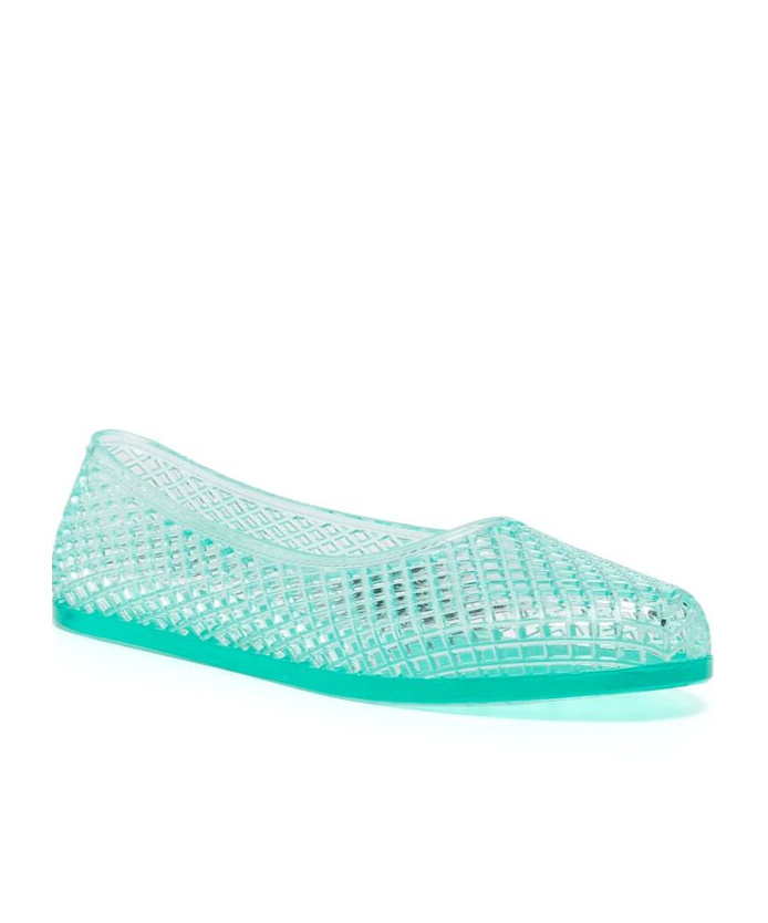 Ancient Greek Sandals Iro Jelly Ballerinas In Blue