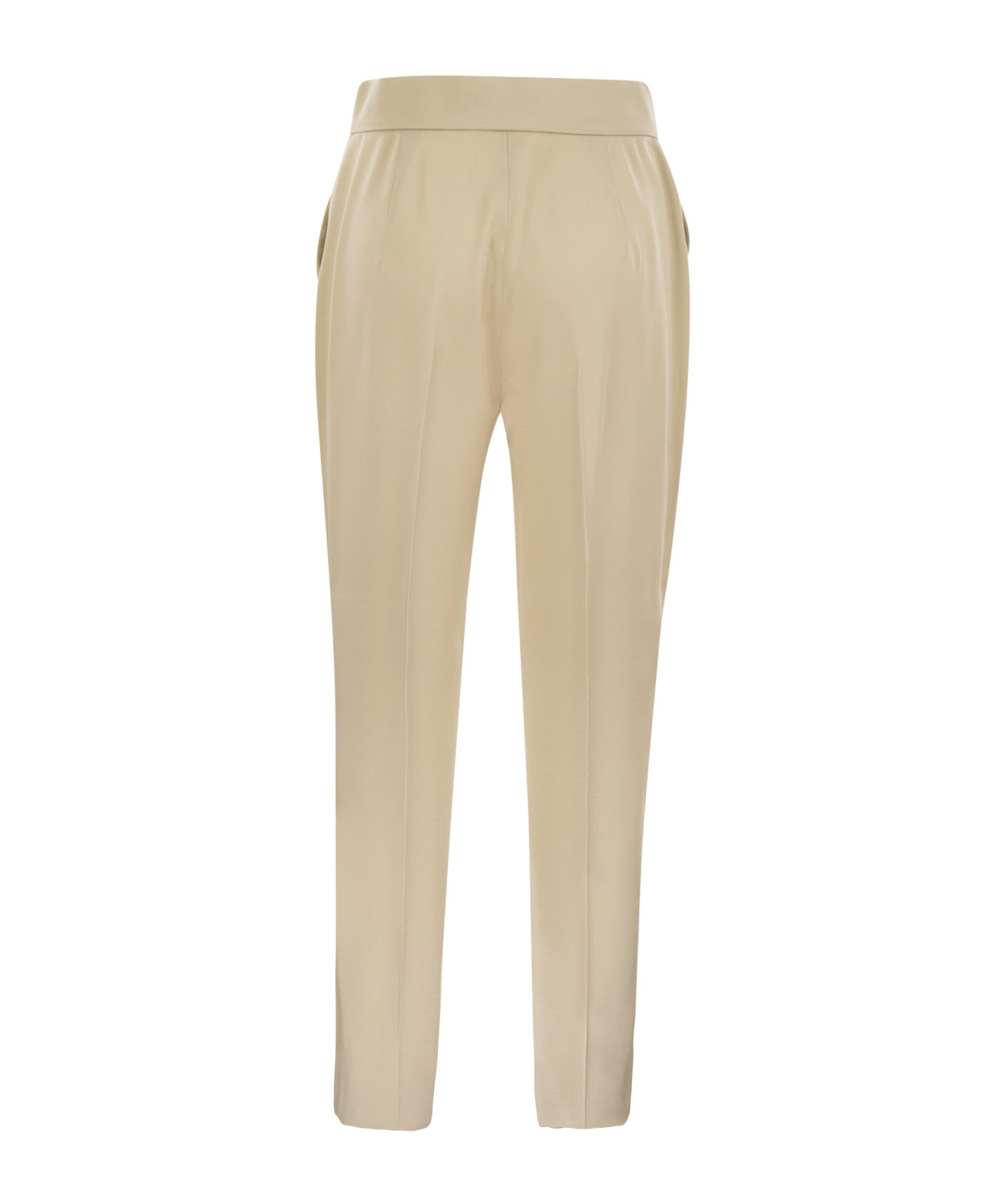 Max Mara Pegno Straight-leg Trousers In Neutral