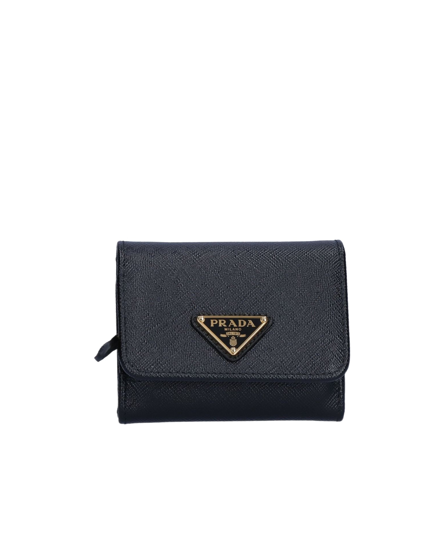 Prada Saffiano Wallet In Black