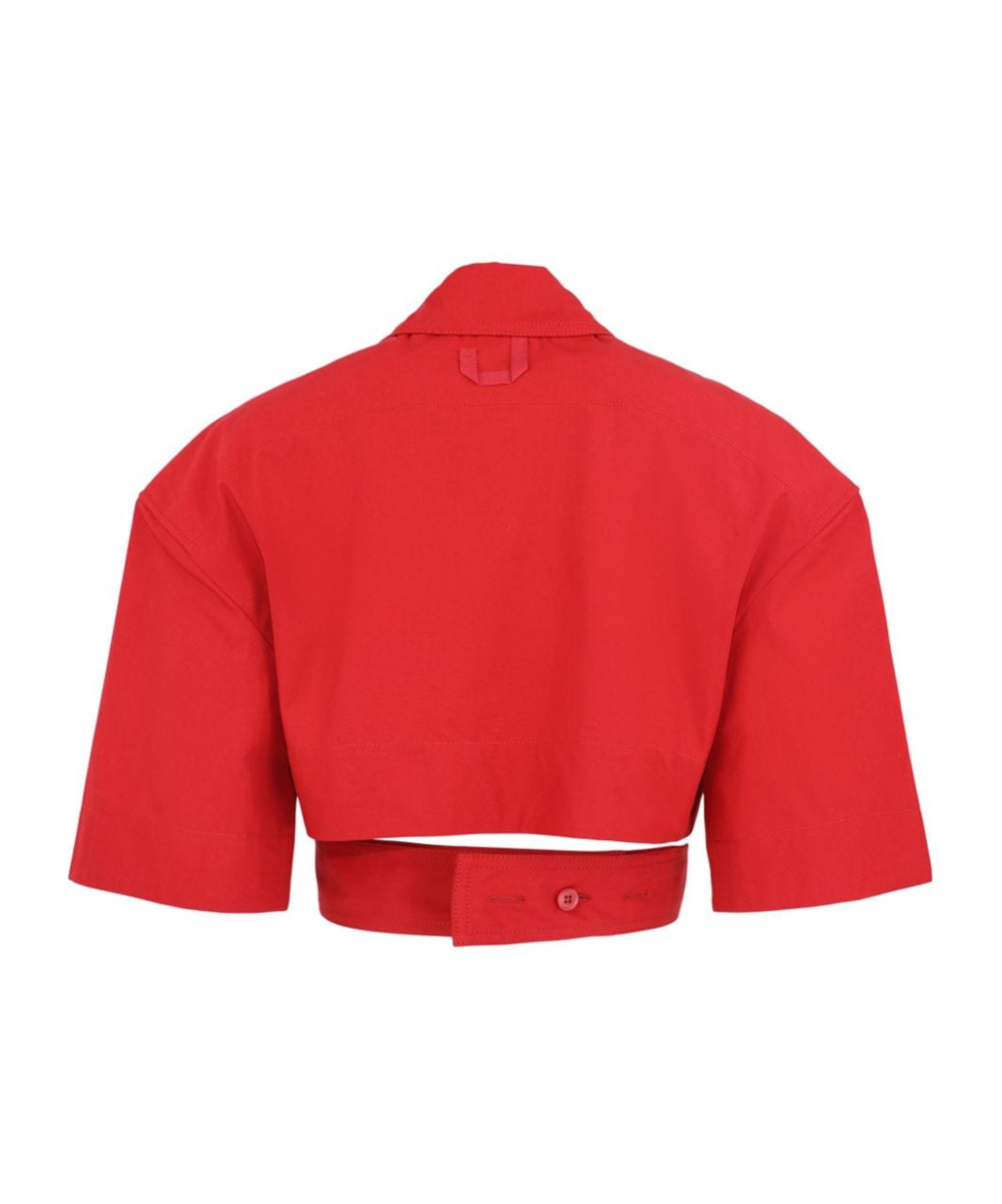 Jacquemus Wide Short-sleeved Shirt In Red
