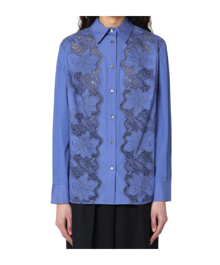 P.a.r.o.s.h Embroidered Cotton Shirt