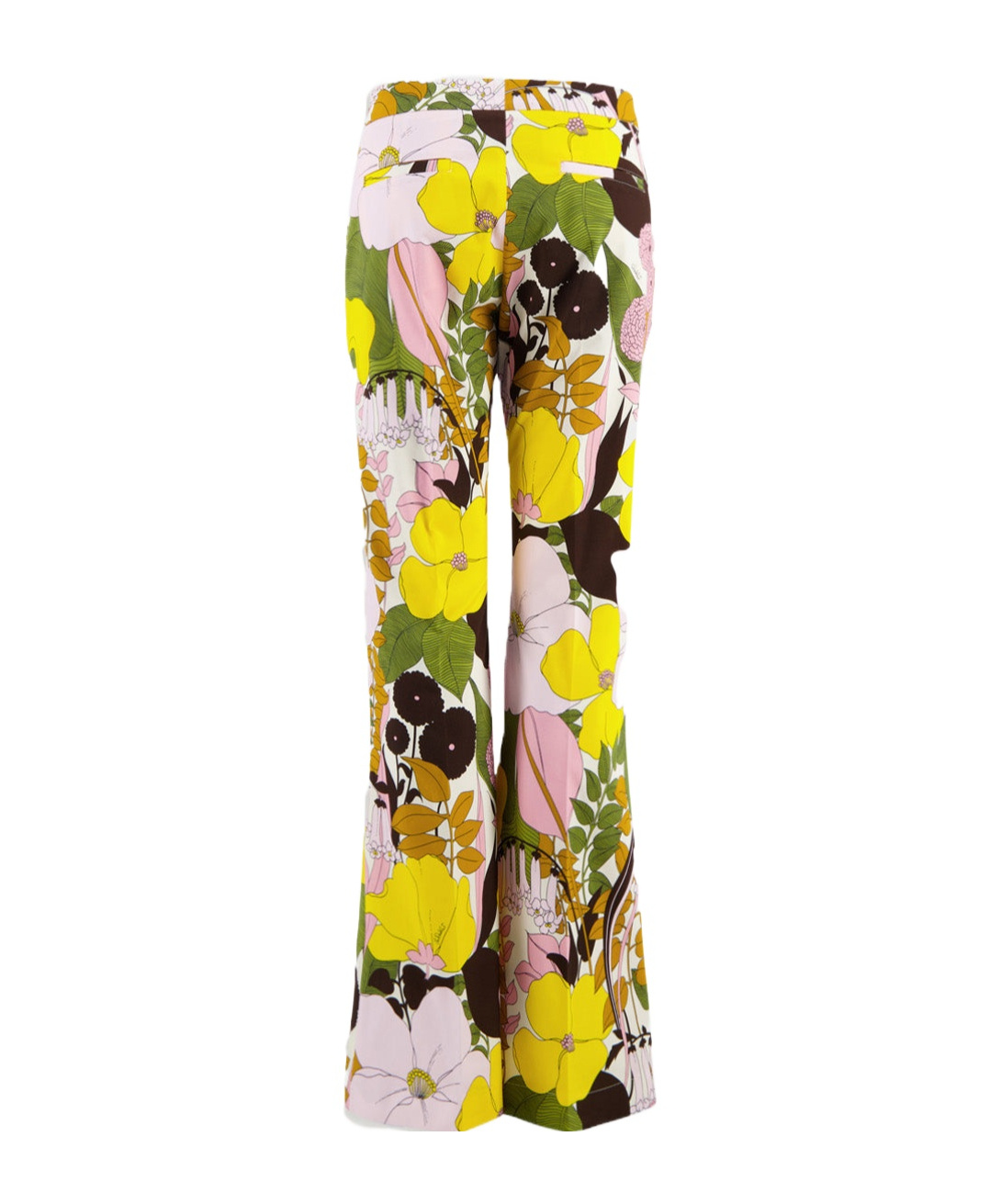 La Doublej Saturday Night Flared Trousers In Multi