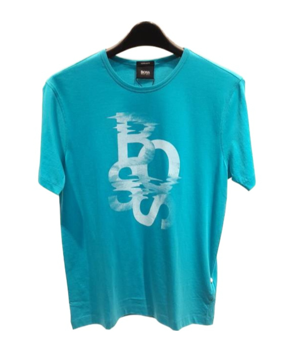 Hugo Boss Short-sleeved T-shirt In Blue