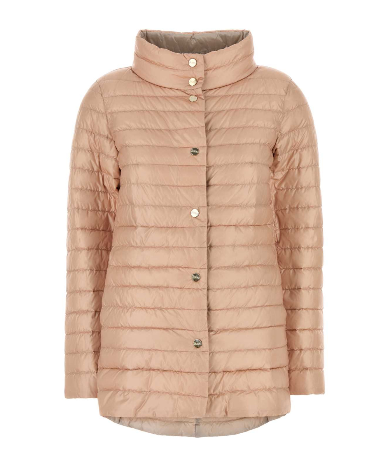 Herno Ultralight Reversible Down Puffer Jacket In Nude