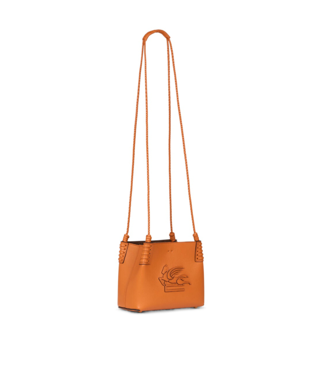 Etro Mini Libra Tote Bag In Orange