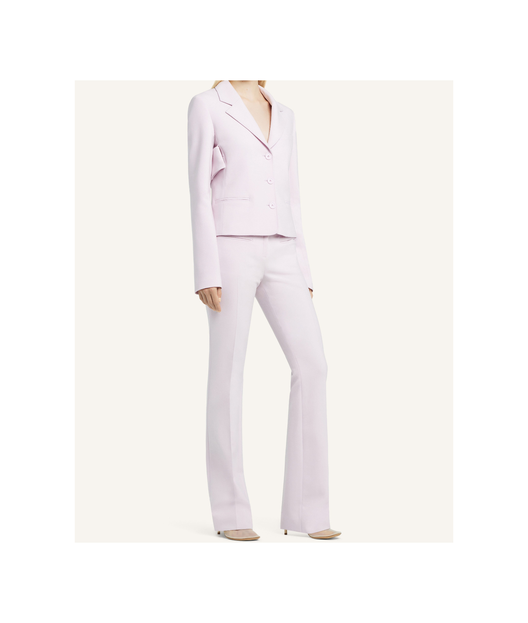 Shop Courrèges Martingale-strap Blazer