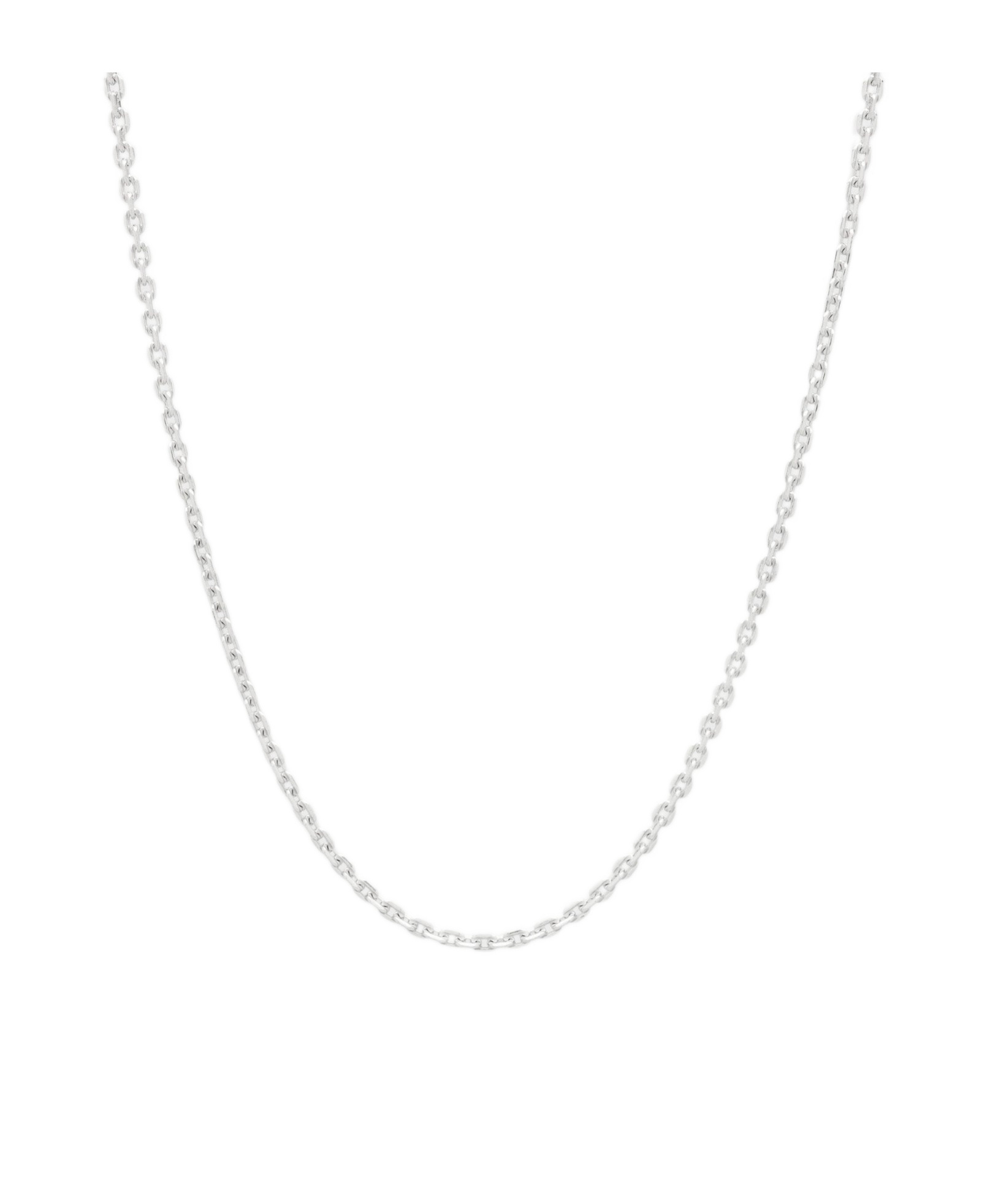 Tom Wood Anker Chain Silver In Metallic