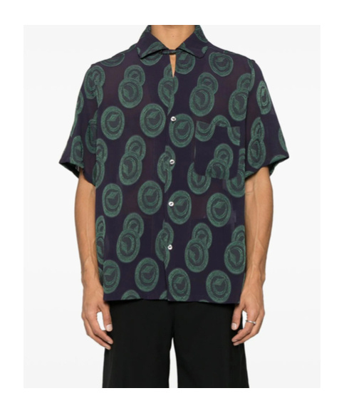 Shop Needles Printed Shirt In Black