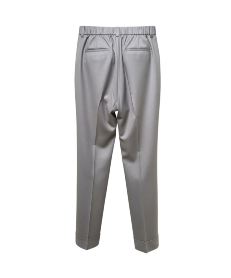 Peserico Casual Pants With Belt Loops In Gray