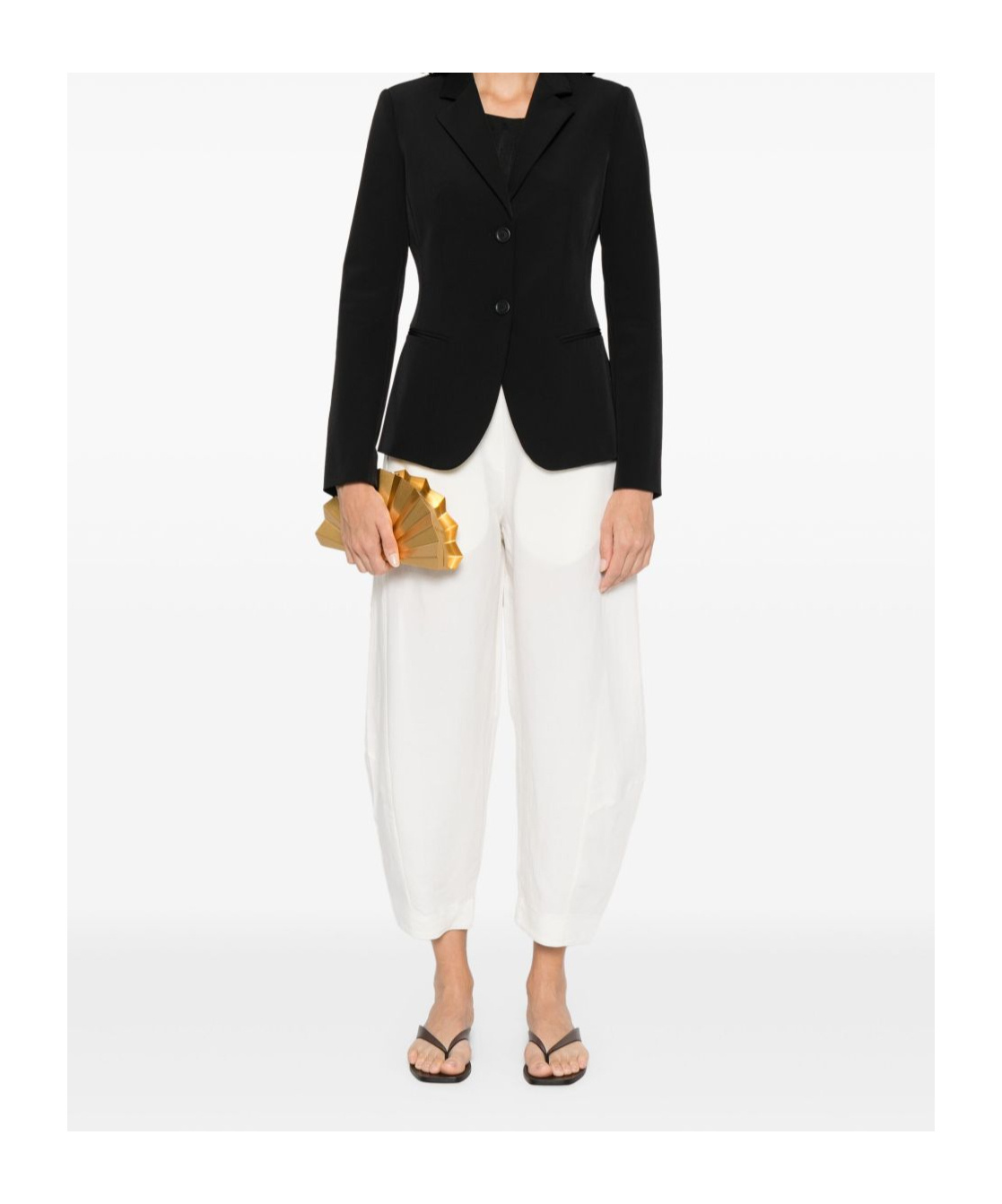 Dondup Single-breasted Blazer In Black