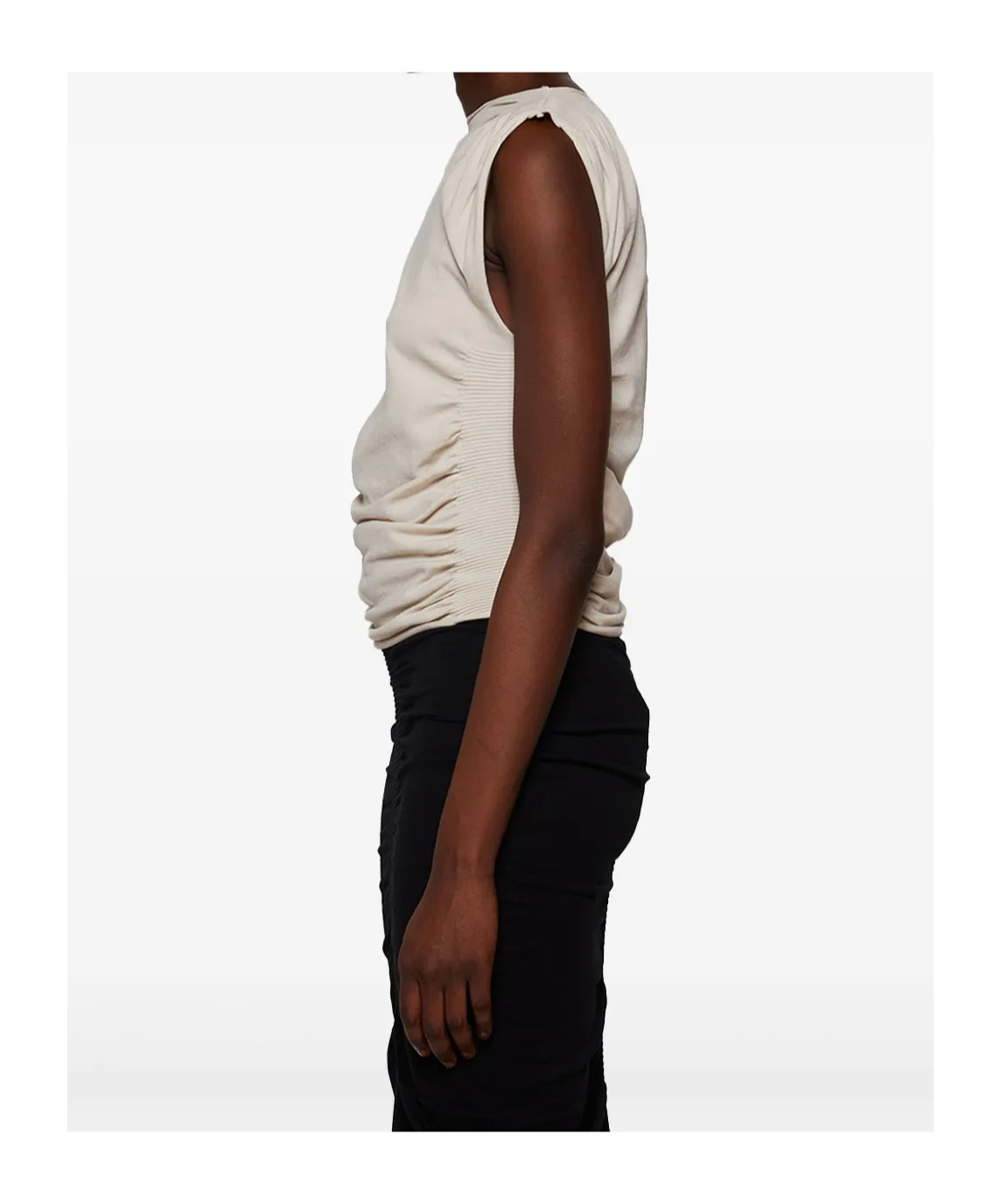 Alexander Wang Ruched Top In White