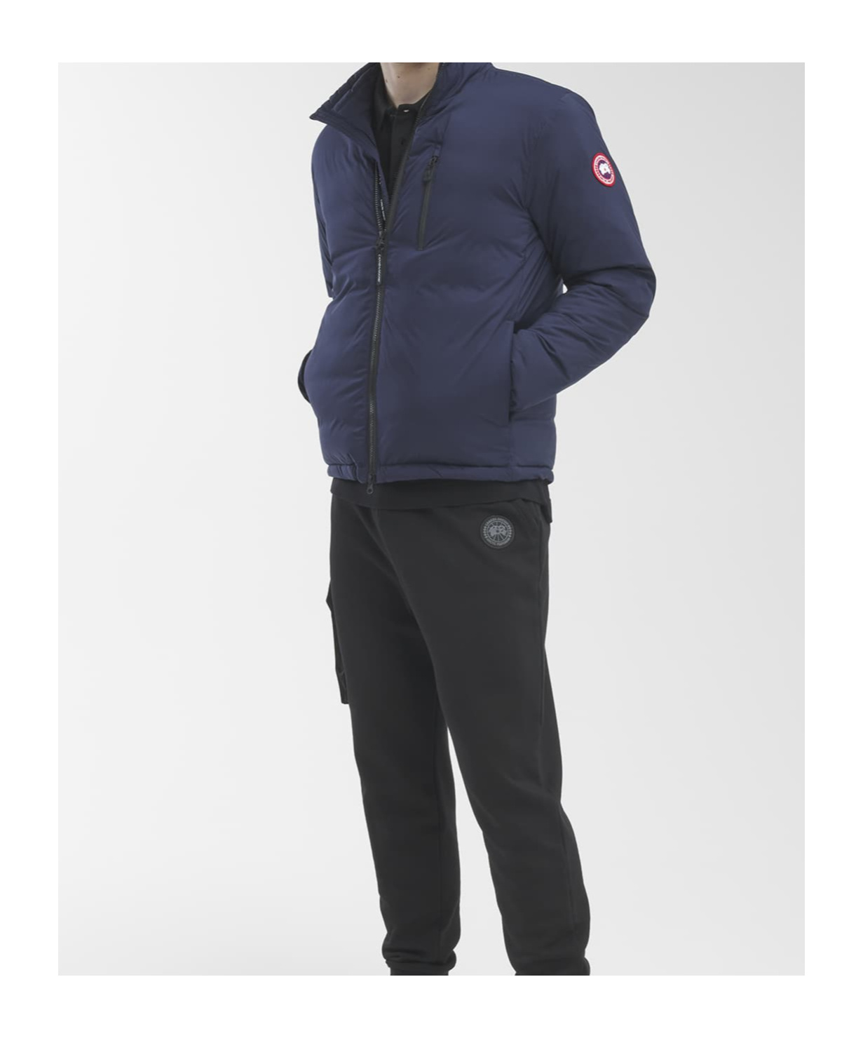 Canada Goose Lodge Quilted Ripstop Down Jacket In Blue