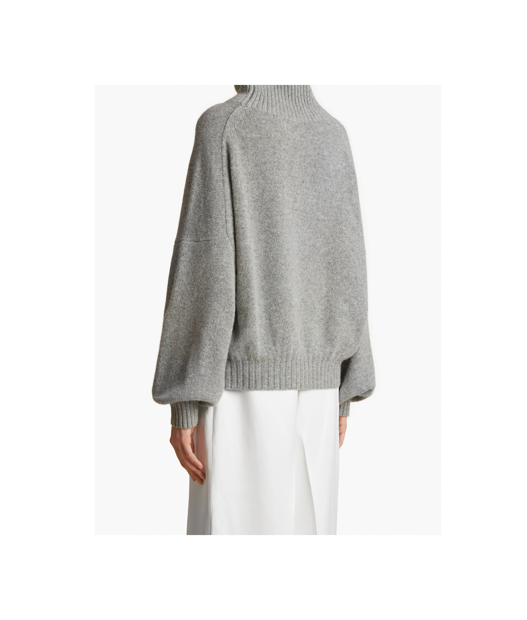 Khaite Morris Sweater In Gray